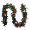 Jingle Jollys 2.7m Christmas Garland Decorations Xmas Wedding