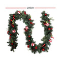 Jingle Jollys 2.7m Christmas Garland Decorations Xmas Wedding
