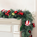 Jingle Jollys 2.7m Christmas Garland Decorations Xmas Wedding
