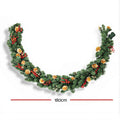 Jingle Jollys 1.8m Christmas Garland Pre-lit LED Pine Cones