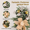 Jingle Jollys Christmas Garland 45cm Hanging Staircase Door Decor