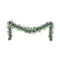 Jingle Jollys 3M Christmas Garland Pre-lit LED Snow Frosted