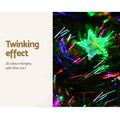 Jingle Jollys 1.5m Optic Fibre Christmas Tree LED Multi Colour