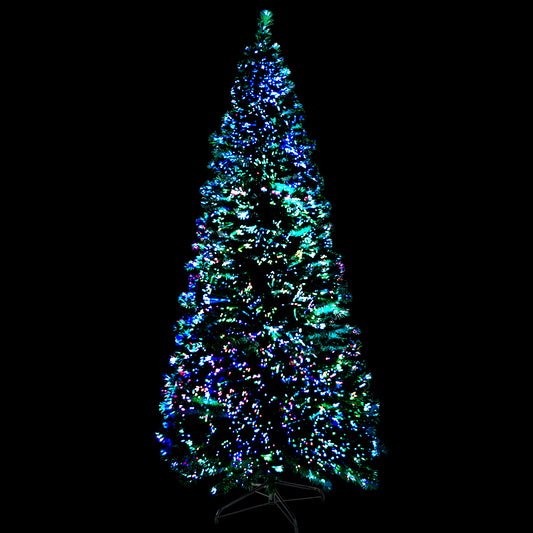 Jingle Jollys 1.8m Christmas Tree Optic Fibre LED 300 Tips