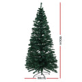 Jingle Jollys 1.8m Christmas Tree Optic Fibre LED 300 Tips