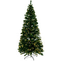 Jingle Jollys 1.8m Christmas Tree Optic Fibre LED Warm White