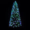 Jingle Jollys 2.1M Christmas Tree 7FT LED Multi Colour Optic Fibre