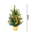 Jingle Jollys 45cm Artificial Christmas Tree Mini Christmas Tree Warm Light
