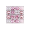 Jingle Jollys 33pc Christmas Tree Baubles Ornaments Set Pink