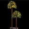 Jingle Jollys 1.5m+1m LED Christmas Palm Tree 2 in 1 Decoration