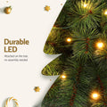 Jingle Jollys 1.5m+1m LED Christmas Palm Tree 2 in 1 Decoration