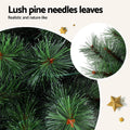 Jingle Jollys 1.5m+1m LED Christmas Palm Tree 2 in 1 Decoration
