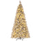 Jingle Jolly 2.1m White Flocked Pencil Christmas Tree LED 860 Tips