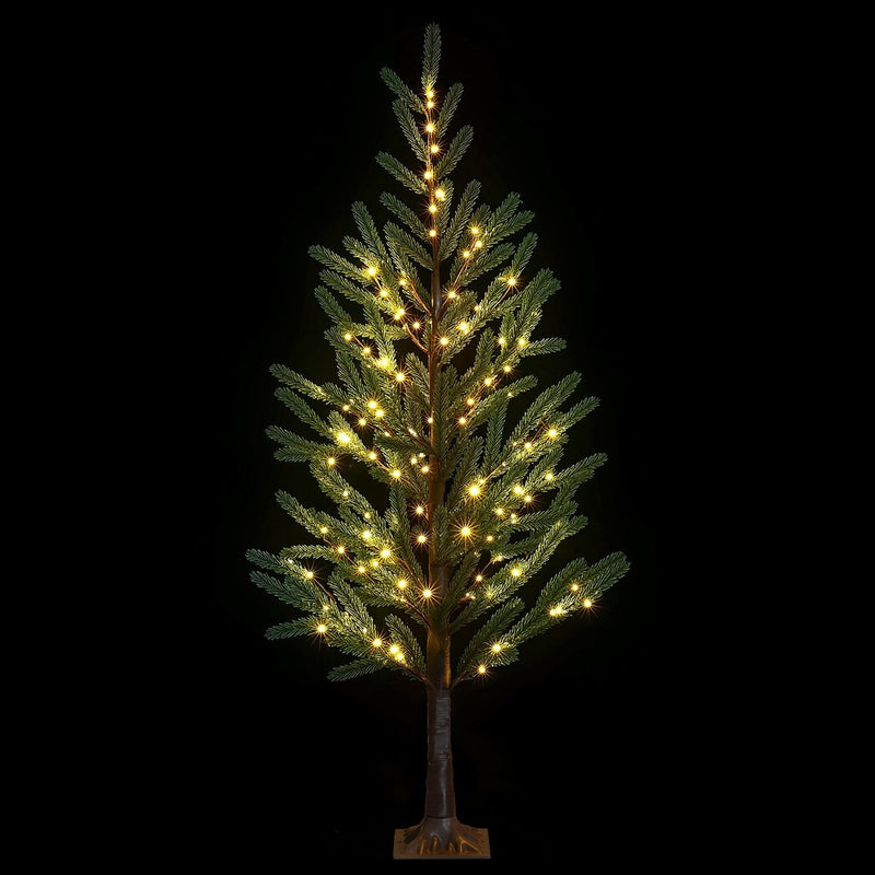 Jingle Jollys Christmas Tree 1.8M Pre-lit LED 8 Modes Xmas
