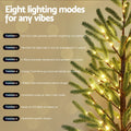 Jingle Jollys Christmas Tree 1.8M Pre-lit LED 8 Modes Xmas