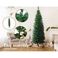 Jingle Jollys Christmas Tree 1.8m Green 300 Tips Xmas Decorations