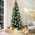 Jingle Jollys Christmas Tree 1.8m Green 300 Tips Xmas Decorations
