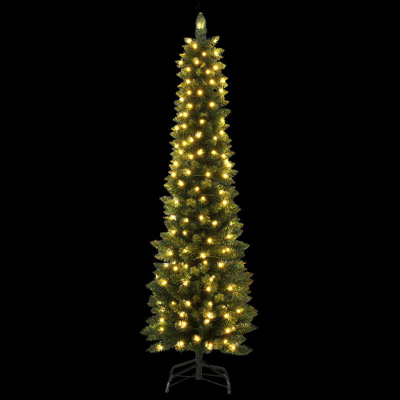 Jingle Jollys 1.8m Christmas Tree 200 LED Lights Pre-Lit