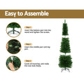 Jingle Jollys 1.8m Christmas Tree 200 LED Lights Pre-Lit
