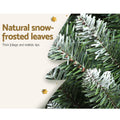 Jingle Jollys 1.8m Snowy Christmas Tree 300 Tips White