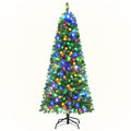 Jingle Jollys 1.8M Christmas Tree 8 Mode 200 LED Multicolour Lights