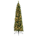 Jingle Jollys Christmas Tree 2.1M 430 Tips Corner Xmas Decorations