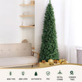 Jingle Jollys Christmas Tree 2.1M 430 Tips Corner Xmas Decorations