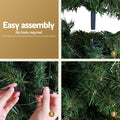 Jingle Jollys Christmas Tree 2.1M 430 Tips Corner Xmas Decorations