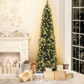 Jingle Jollys Christmas Tree 2.1M 430 Tips Corner Xmas Decorations