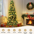 Jingle Jollys Christmas Tree 1.8M LED Red Berries Xmas Decoration
