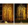 Jingle Jollys 2.1M Christmas Tree 600 LED Solar