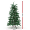 Jingle Jollys 1.5M LED Christmas Tree 263 Tips Sparse Green