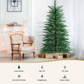 Jingle Jollys 1.5M LED Christmas Tree 263 Tips Sparse Green