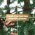 Jingle Jollys 1.5M LED Christmas Tree 263 Tips Sparse Green