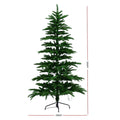 Jingle Jollys 2.1M Christmas Tree 860 Tips LED Sparse Xmas Decor