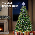 Jingle Jollys 3D Christmas Tree Star LED Topper Timer Xmas