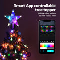 Jingle Jolly Christmas Tree Star Topper RGB LED 80 Modes APP Control