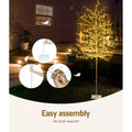 Jingle Jollys 2.1M Christmas Tree 480 LED Warm White Lights
