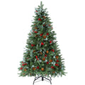 Jingle Jollys Christmas Tree 1.5m 160 LED 355 Tips Xmas
