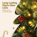 Jingle Jollys Christmas Tree 1.5m 160 LED 355 Tips Xmas
