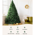 Jingle Jollys 1.8m Christmas Tree 874 LED 8 Light Mode