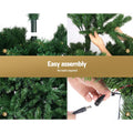 Jingle Jollys Christmas Tree 2.1m 8 Light Mode Multi Colour
