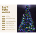 Jingle Jollys Christmas Tree 2.1m 8 Light Mode Multi Colour