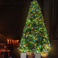 Jingle Jollys Christmas Tree 2.1m 8 Light Mode Multi Colour