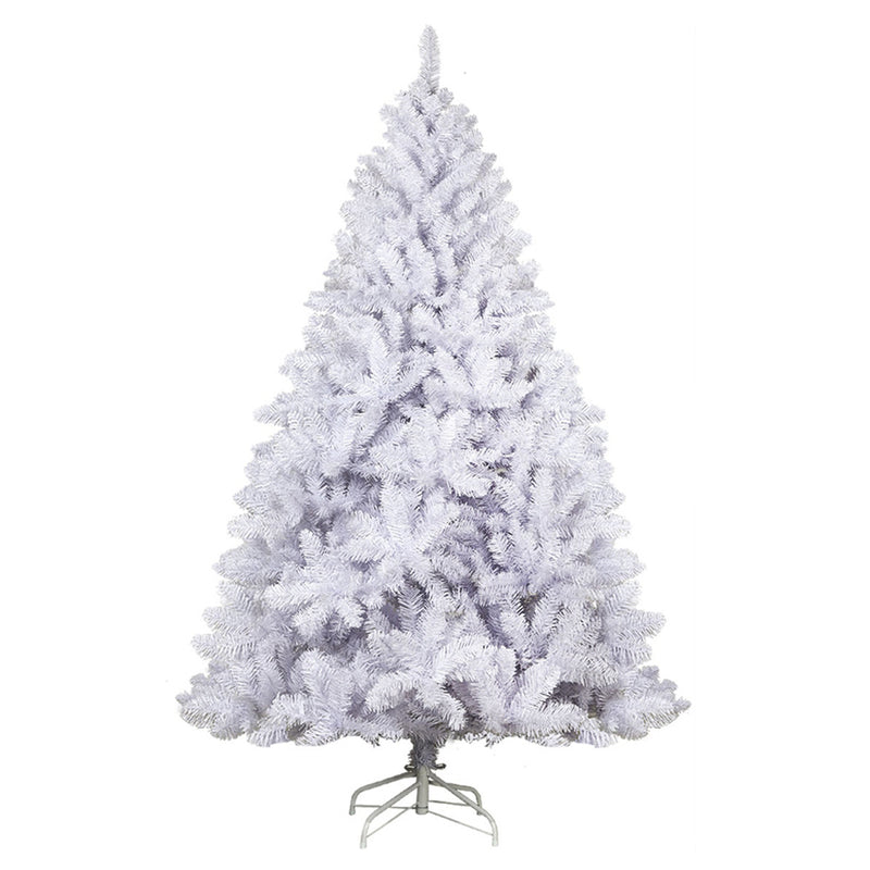 Jingle Jolly Christmas Tree 2.1m 1000 White Tips Xmas Decorations