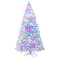 Jingle Jollys Christmas Tree 2.1m RGB Remote 1310 Tips