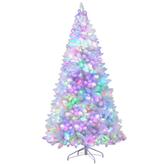 Jingle Jollys Christmas Tree 2.1m RGB Remote 1310 Tips
