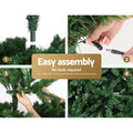 Jingle Jollys Christmas Tree 2.4m 1488 LEDs 8 Light Modes
