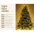 Jingle Jollys Christmas Tree 2.4m 1488 LEDs 8 Light Modes