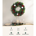 Jingle Jollys 60cm Christmas Wreath Decoration Xmas Tree